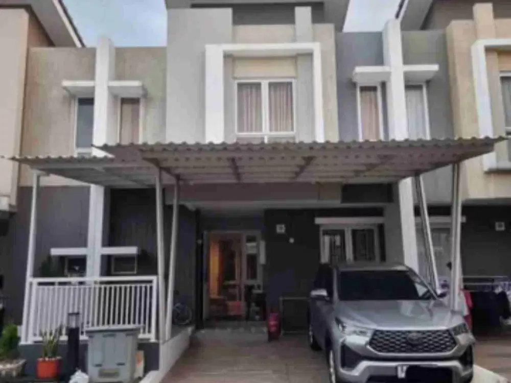 Rumah jual semi Furnished gading serpong rossini