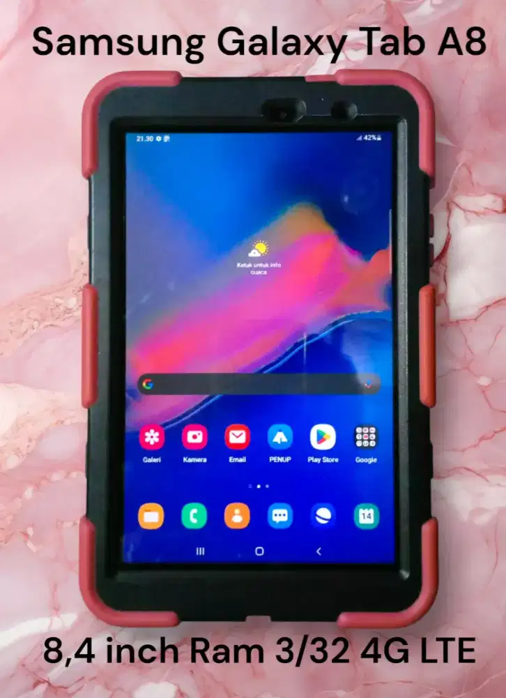 Tablet Samsung Galaxy Tab A8 Ram 3/32 4G LTE