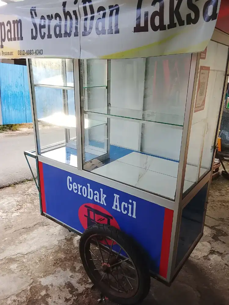 Gerobak dorong/gerobak jualan
