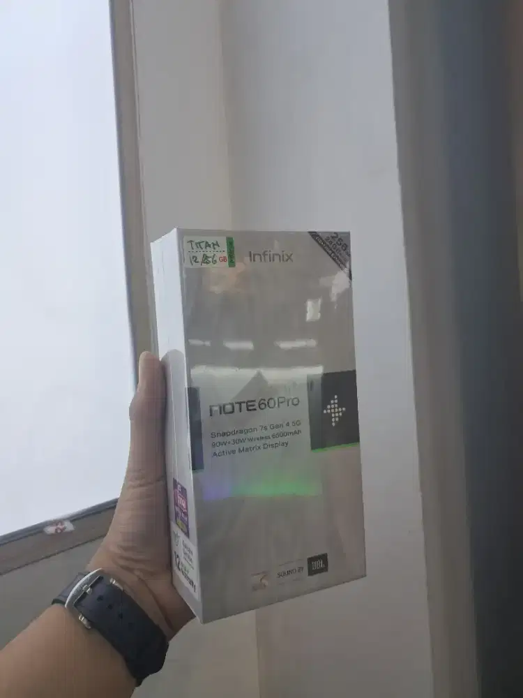 Harga Lebih Murah INFINIX NOTE 60 PRO 8+8/256 NEW