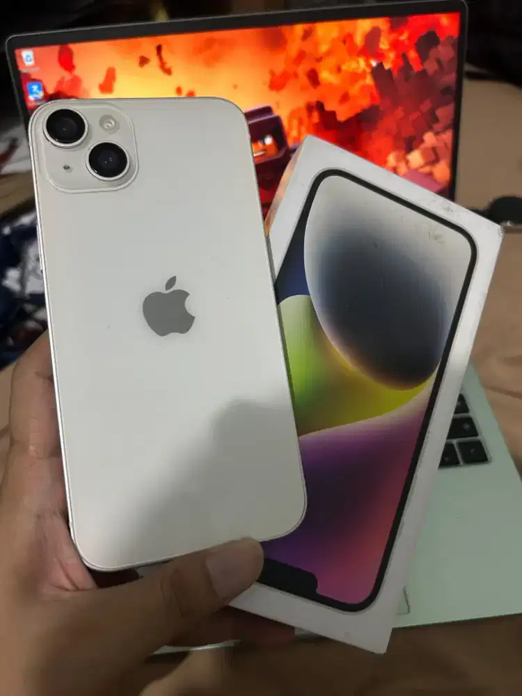 Iohone 14 Plus 128 GB Starlight Like New
