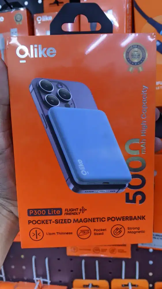POWER BANK WIRELESS 5.000mAh OLIKE P300 Lite