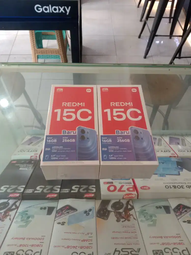 Berminat silahkan WA Xiaomi Redmi 15C NFC 8+8/256 Garansi resmi 15bln