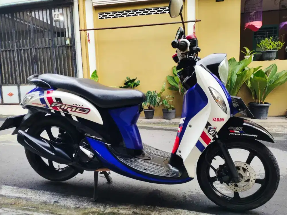 YAMAHA FINO SPORT 2014 INJEKSI SIAP PAKAI ORI SURAT KOMPLIT IRIT BBM