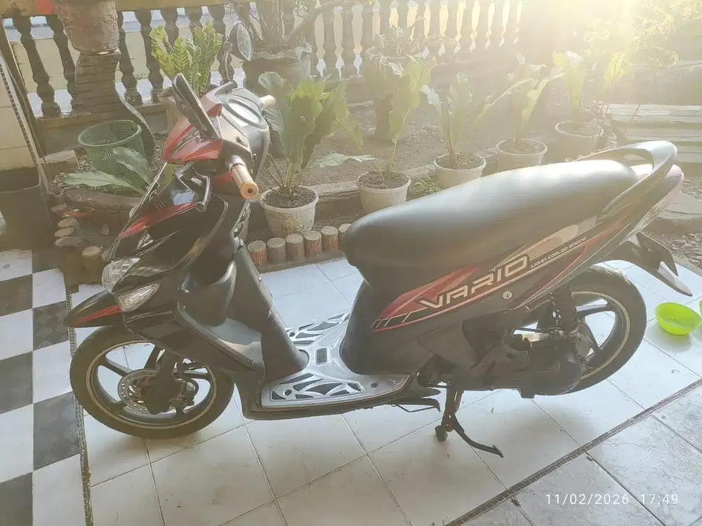 Vario 110cc tahun 2009. STNK hidup