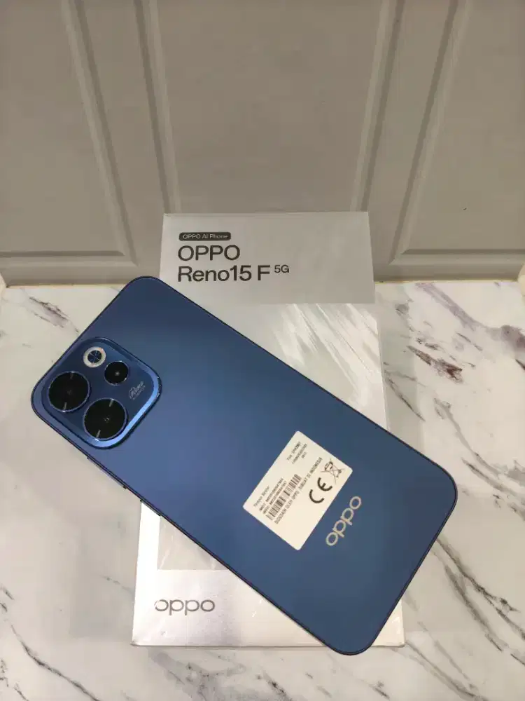 Oppo Reno15F 5G 
Ram 8+8/256 GB
Fullset No Minus
No bongkar.