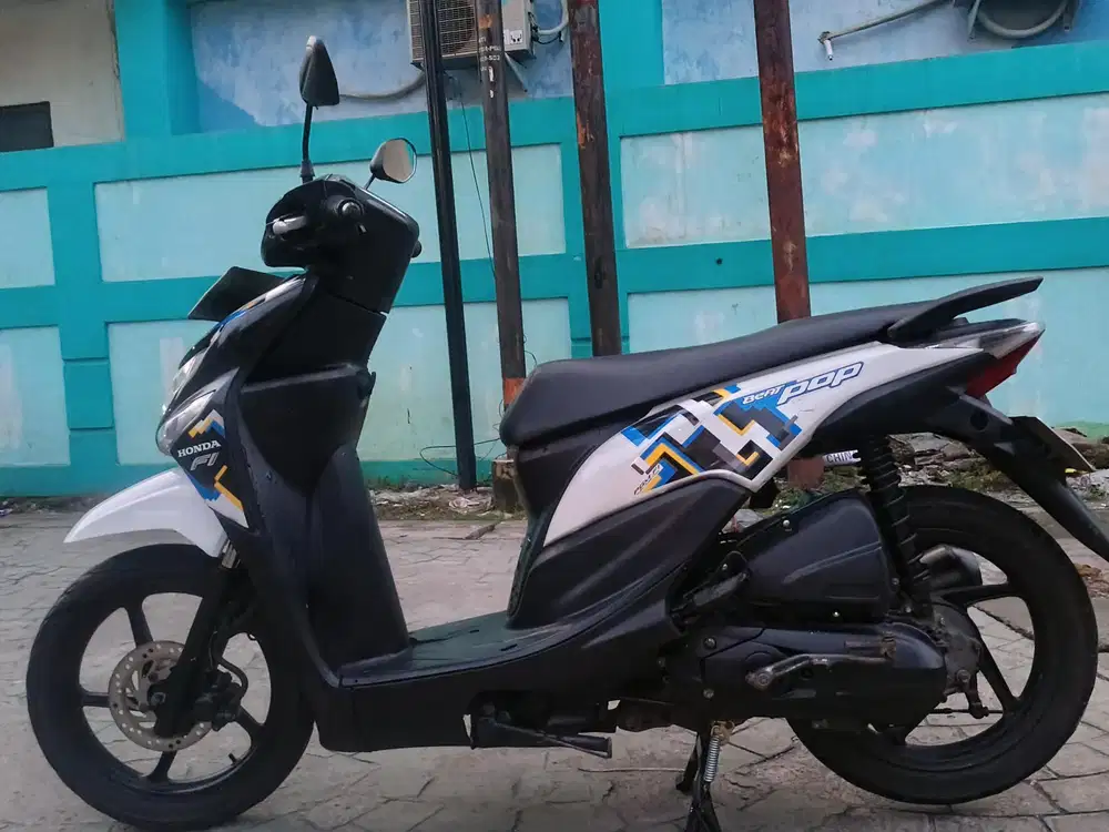Honda beat pop fi esp 2017 stater halus mulus terawat