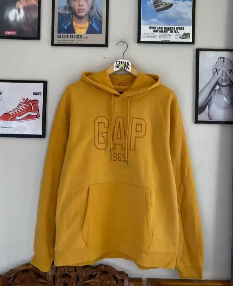 Hoodie GAP mustard size L
