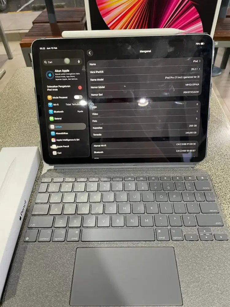 IBOX IPAD PRO M1 256GB WIFI ONLY