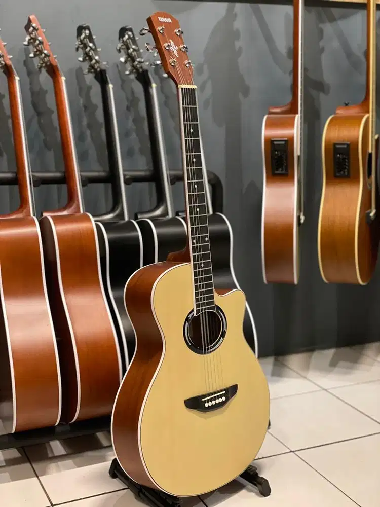 Gitar akustik elektrik yamaha apx500ii by amara gitar bandung