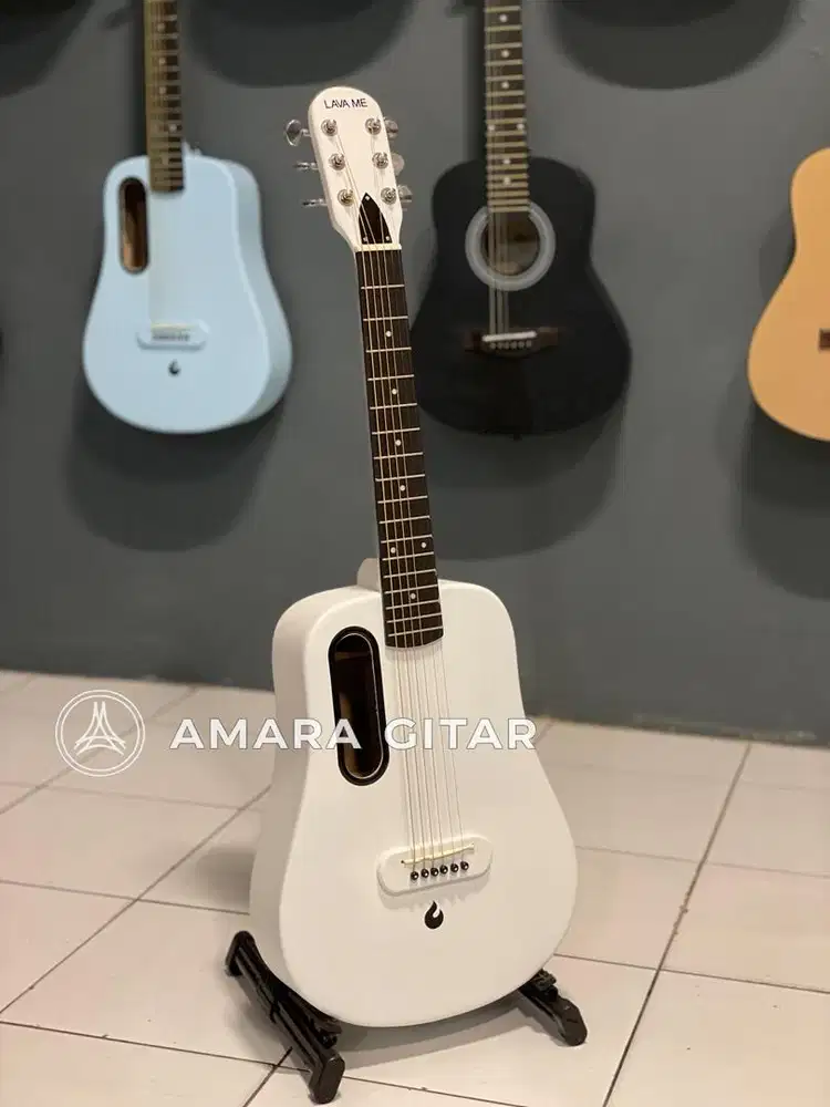 Gitar akustik elektrik lava me by amara gitar bandung