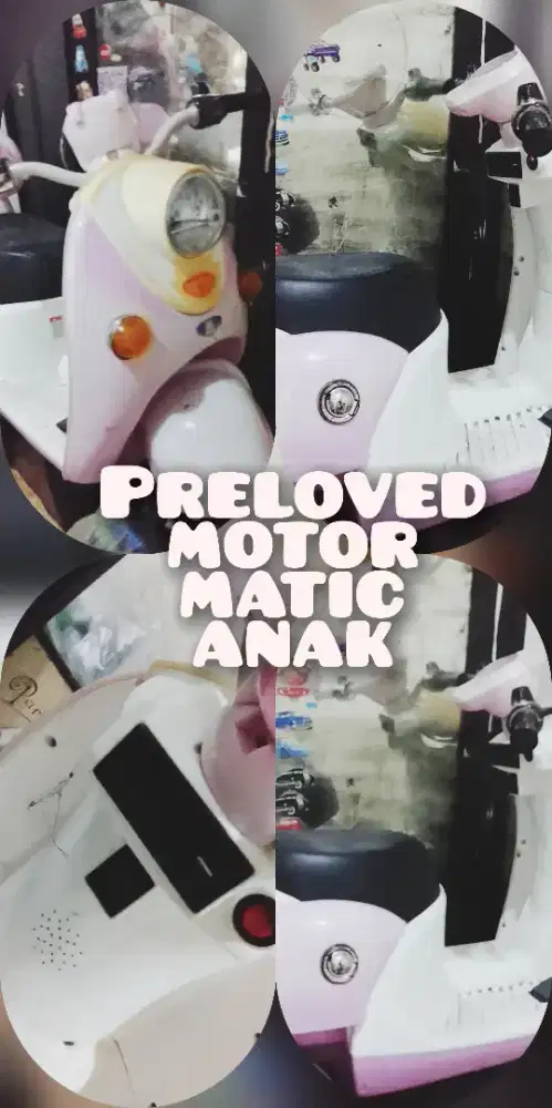 Motor scoppy anak perempuan