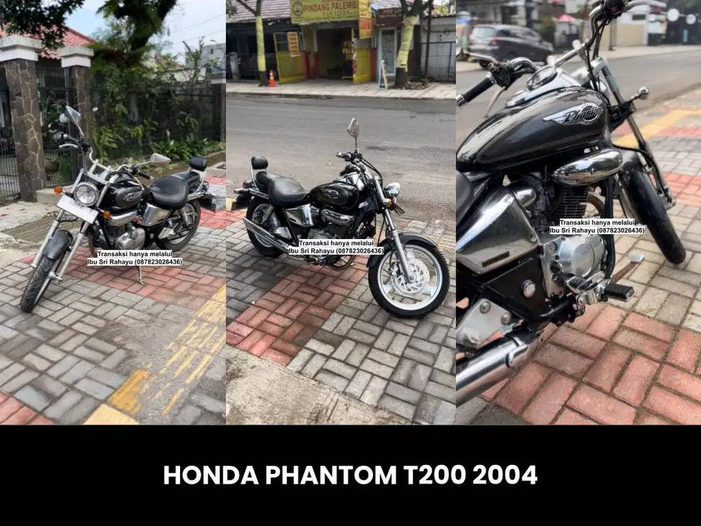 [DIJUAL CEPAT] HONDA PHANTOM T200 2004 | BANDUNG | MOTOR BEKAS