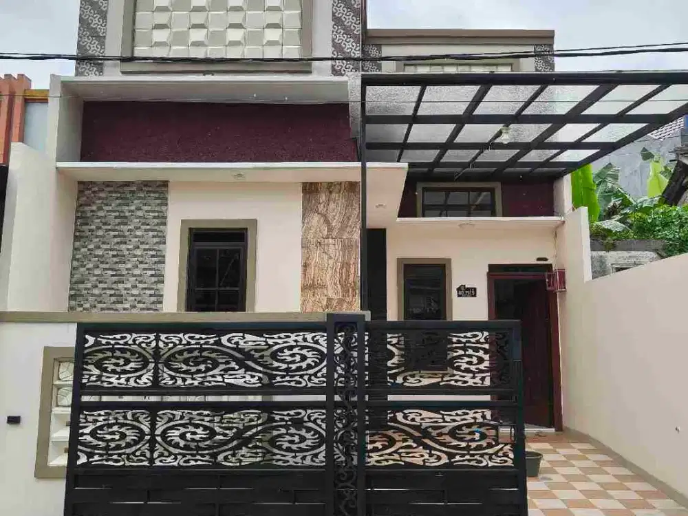 Dijual rumah modern kekinian, siap huni, di Citra Indah City