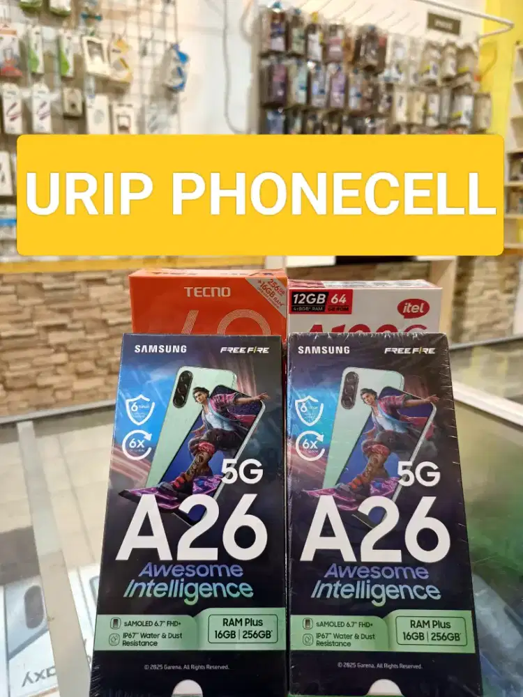 SAMSUNG A26 5G 8/256GB GARANSI RESMI HARGA GLOSIR!!