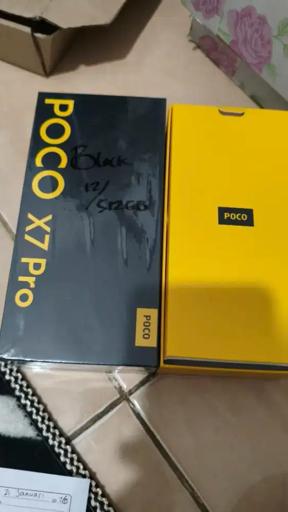 Poco X7 Pro black 12/526