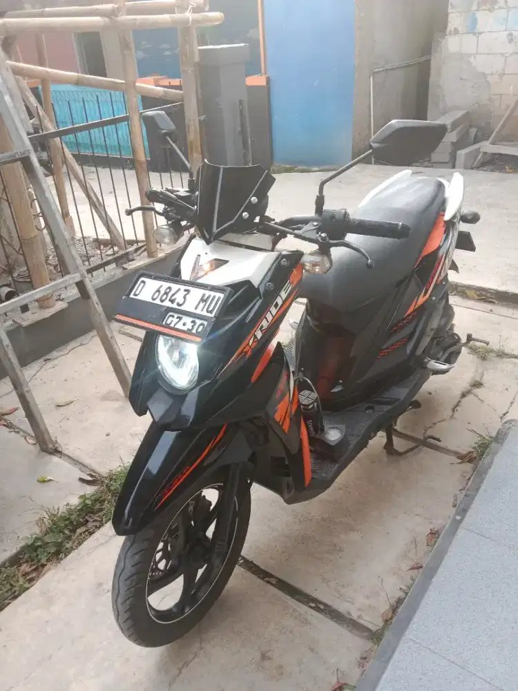 X.ride 2015 ss kumplit pajak isi mesin mulus full orian