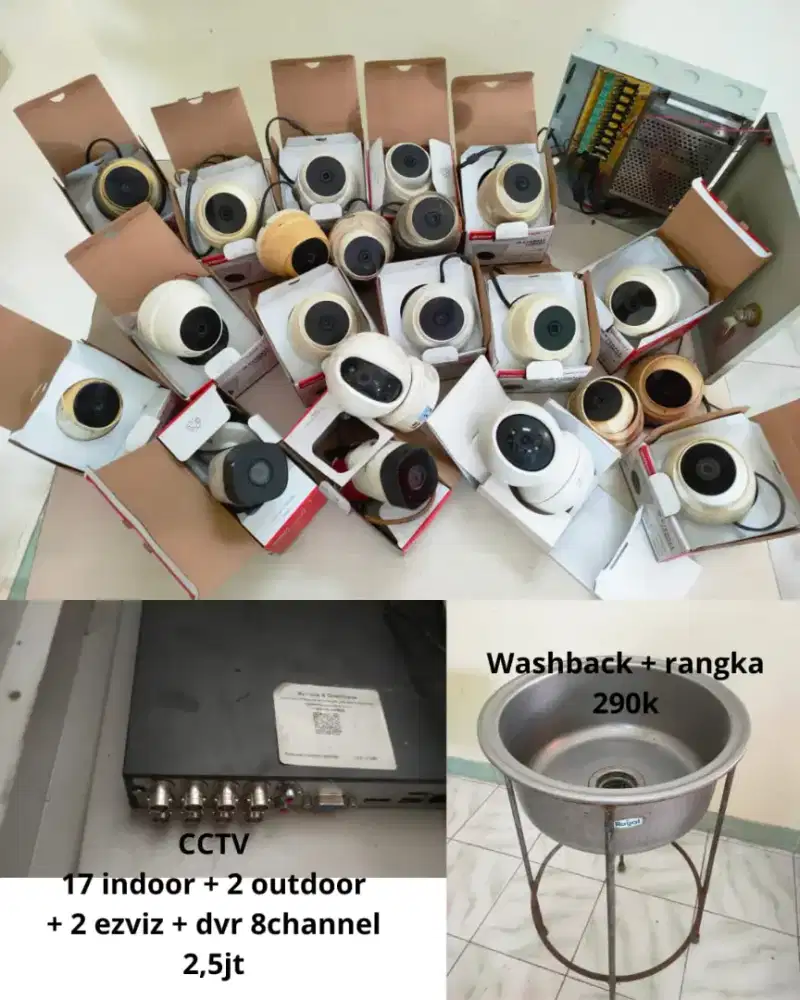 CCTV Indoor Outdoor dan CCTV Ezviz