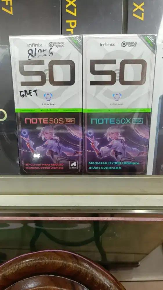 SALE INFINIX NOTE 50X 5G 8/256 NEW FRESH