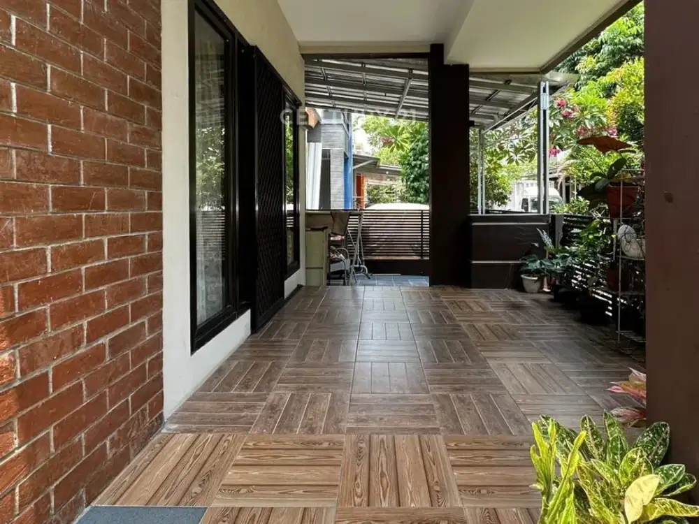 Dijual Rumah Hook Mahagoni Bintaro Jaya Dekat Gerbang Tol Parigi