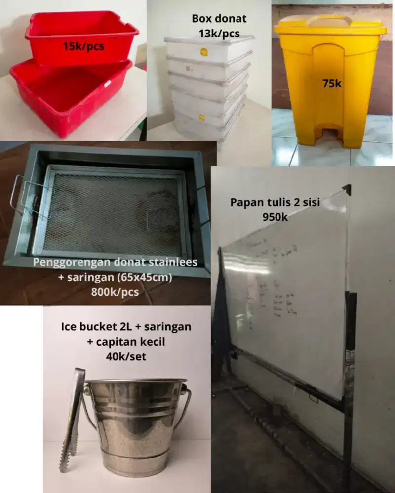 Papan tulis white board 2 sisi