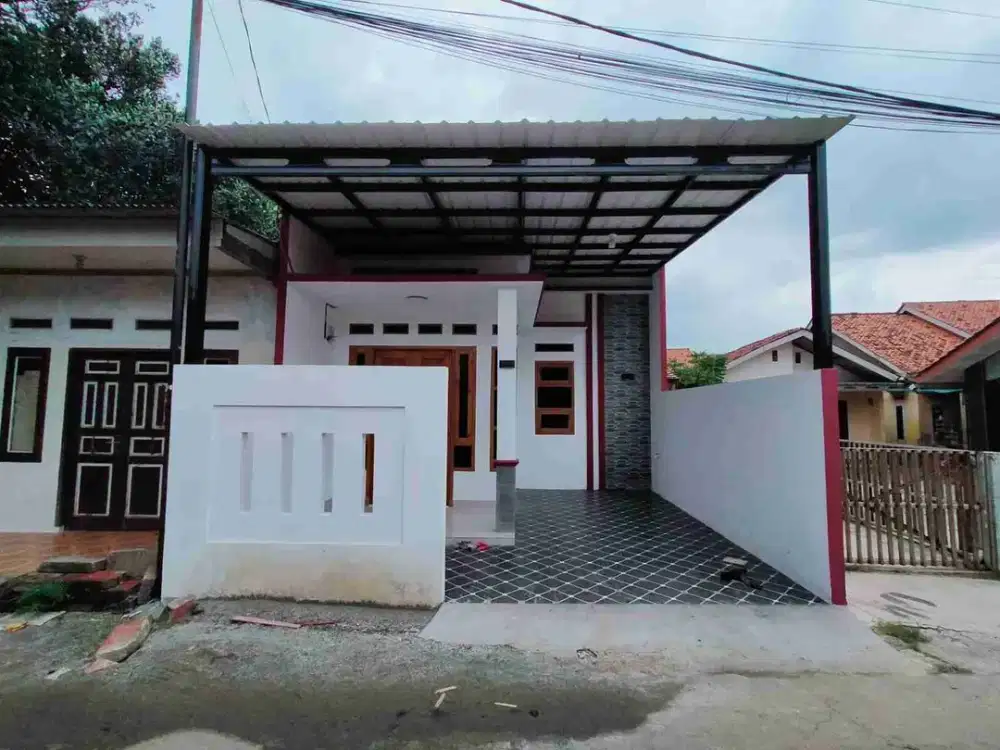 Lokasi pinggir jalan free pagar dan canopi..