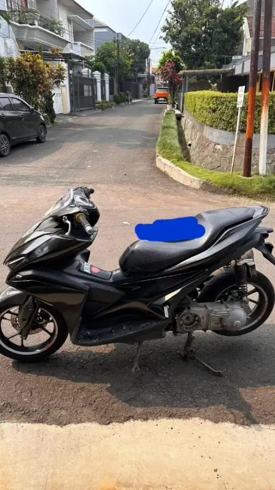 DI JUAL MOTOR AEROX TAHUN 2017 WARNA HITAM. ABS