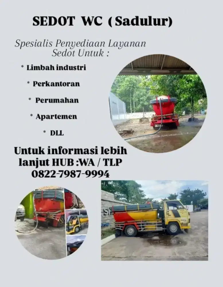 Jasa sedot wc bandung