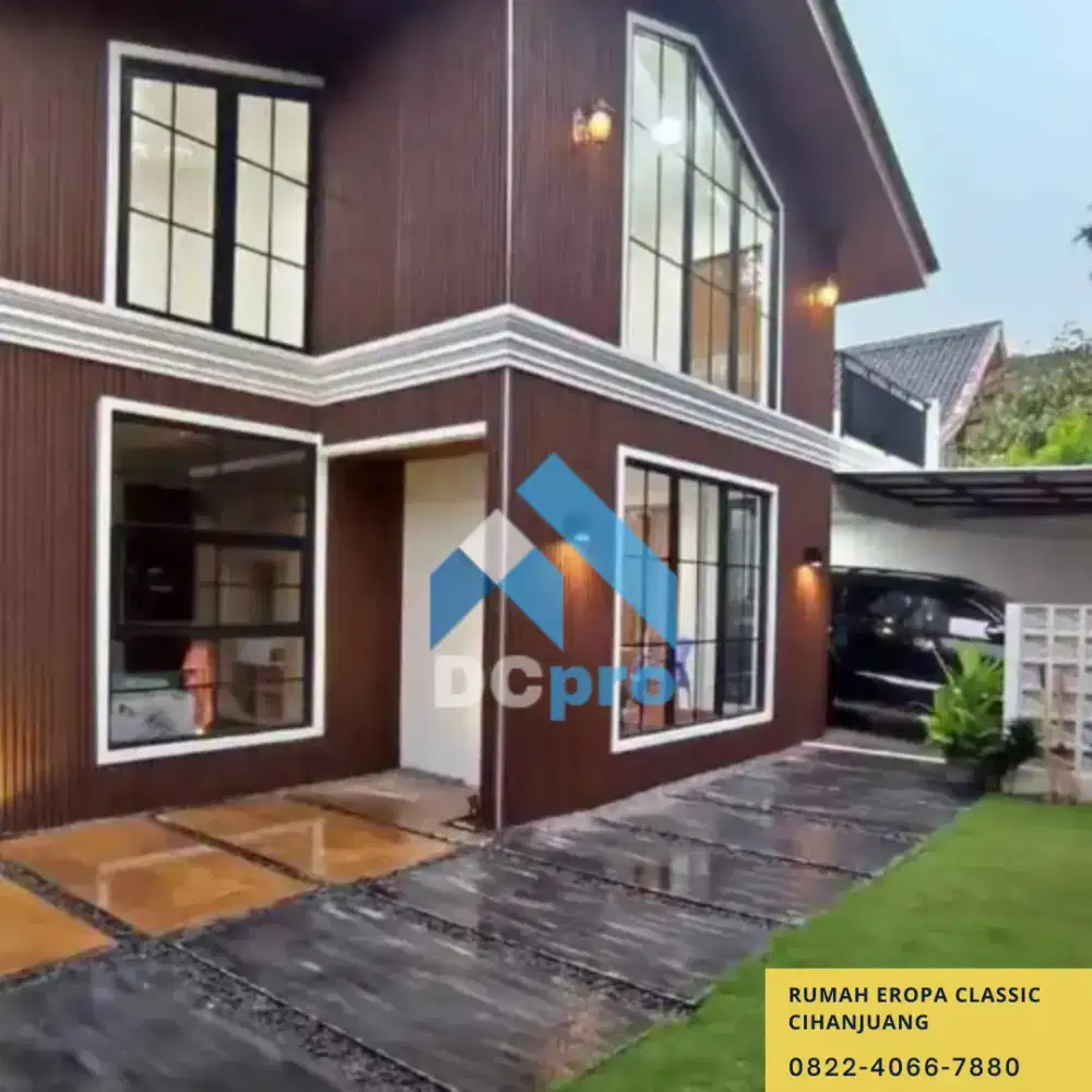 Rumah Eropa classic Cihanjuang dekat tol Pasteur