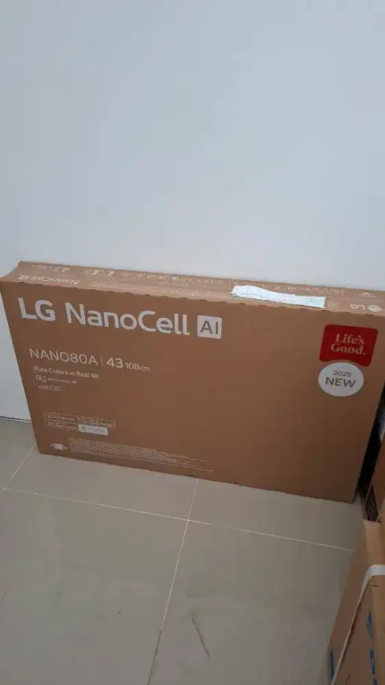 TV LG 43 INCH NANOCELL AI SMART TV