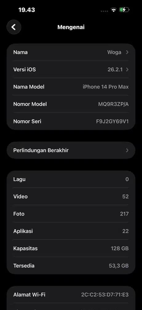 Iphone 14 Promax 128 GB