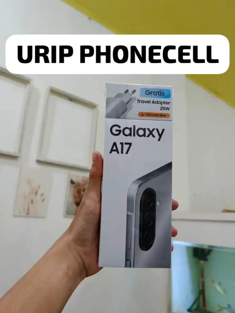 SAMSUNG A17 4G 8/128GB GARANSI RESMI HARGA GLOSIR!!
