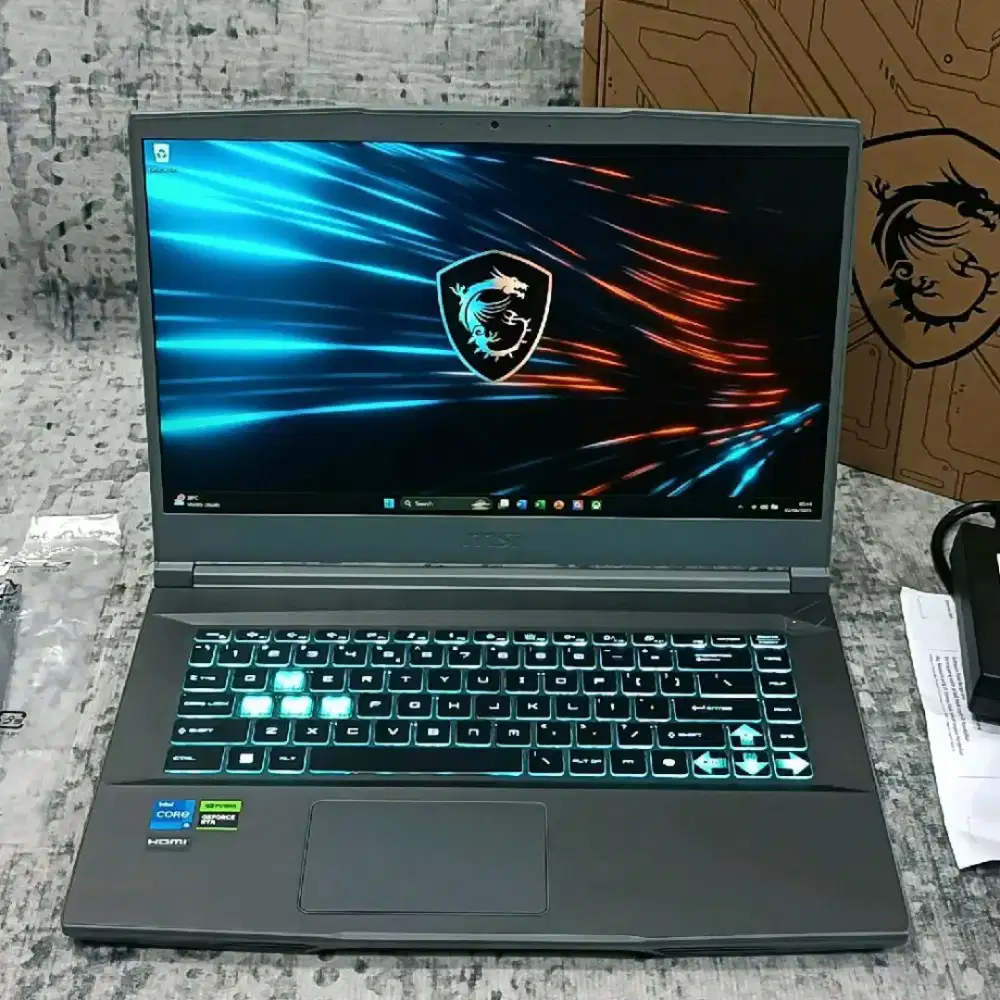 MSI Thin 15 Core i5-13420H 16GB 512GB RTX 3050 4GB Garansi Sept 2027