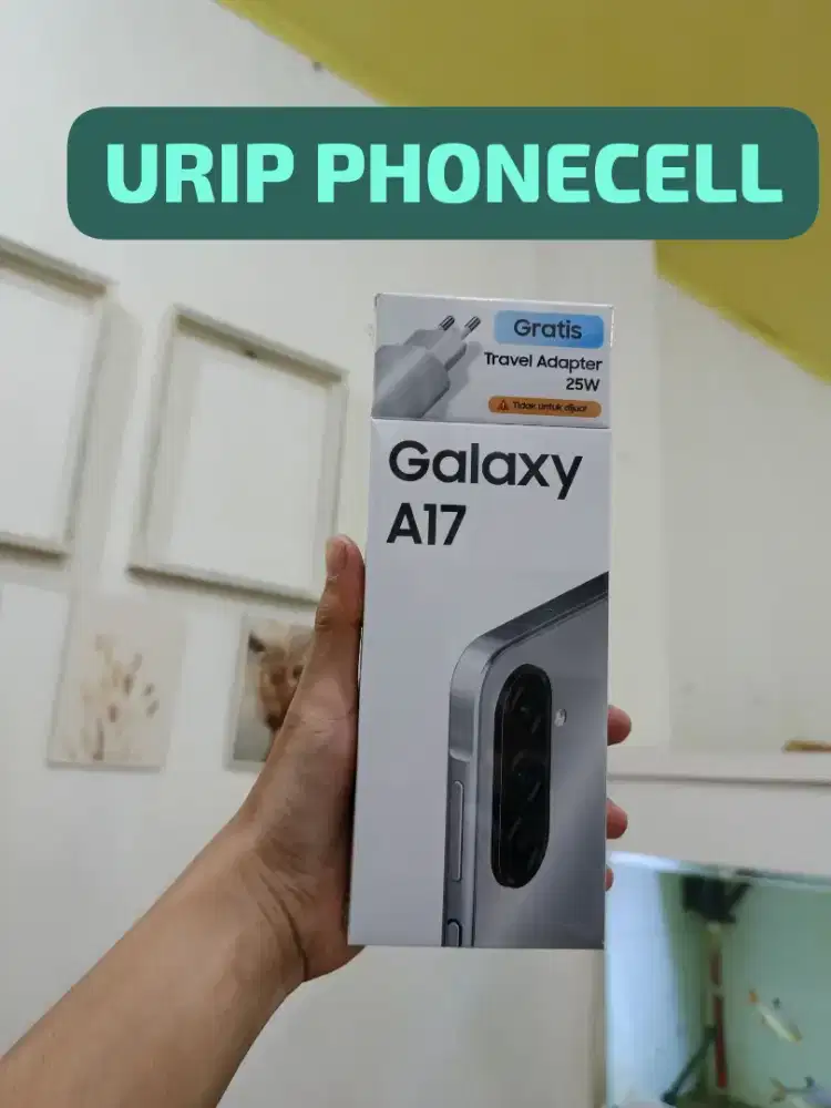 SAMSUNG A17 4G 8/256GB GARANSI RESMI HARGA GLOSIR!!