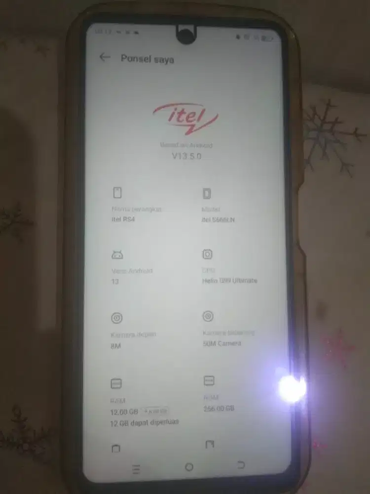 Item rs4 minus kamera depan