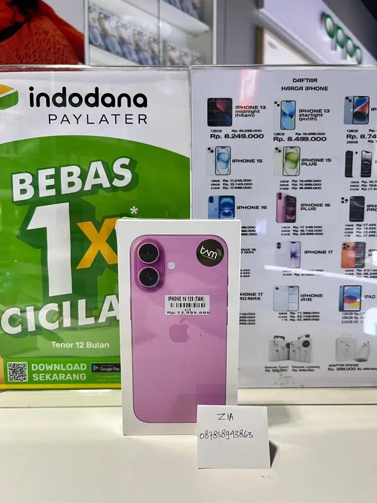 Iphone 16 128gb ATLANTIS DAHSYAT