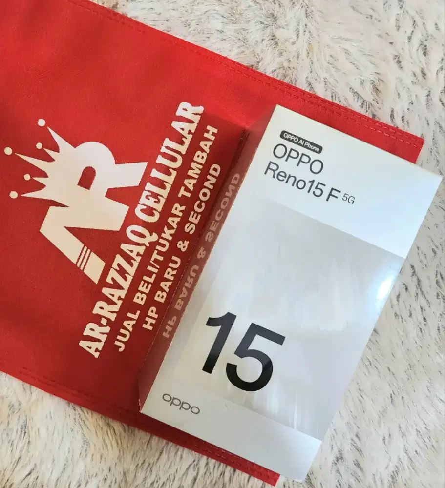 NEW OPPO RENO 15F 5G 8/256 Baterai 7000 Mah