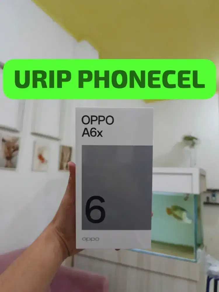 OPPO A6X 6/128GB GARANSI RESMI HARGA GLOSIR!!