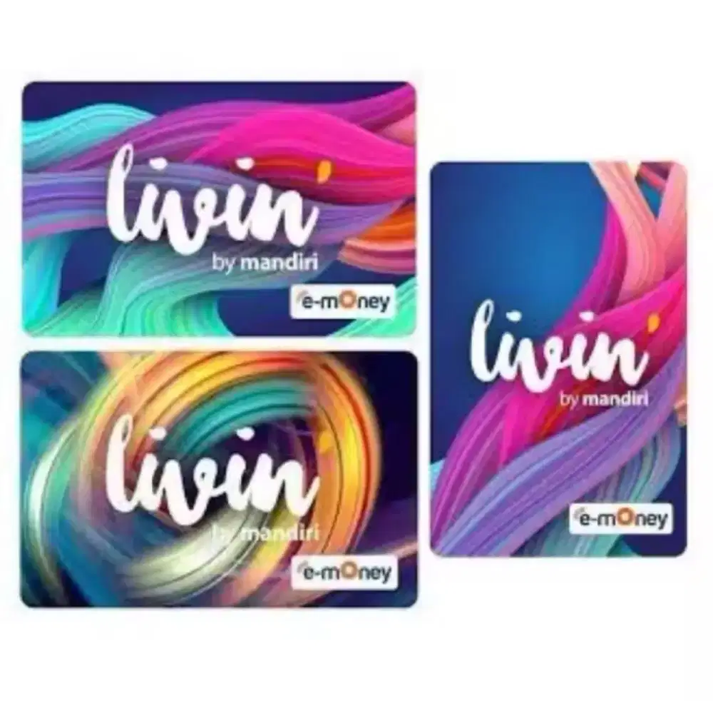 KARTU LIVIN MANDIRI - E-MONEY KARTU TOLL - E-TOLL PARKIR