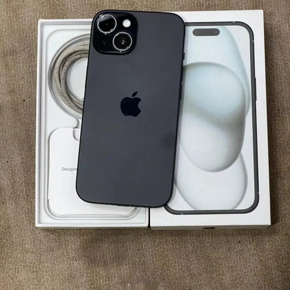 iphone 15 128gb resmi ibox garansi on maret fullset