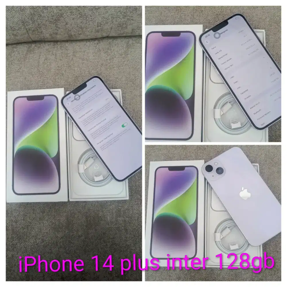 iPhone 14 plus inter 128