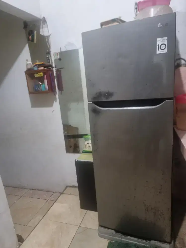 Kulkas LG G NB215SQMT RUSAK GAK PAHAM