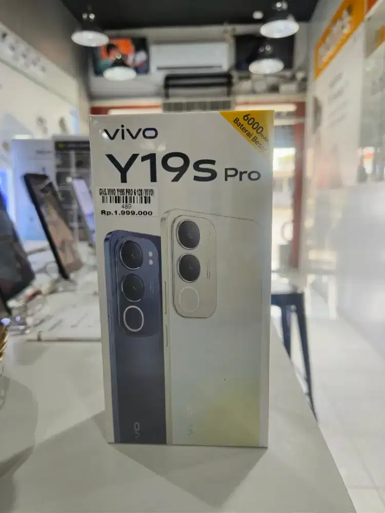 Ready Vivo Y19s Pro 6/128 Atlantis Dahsyat