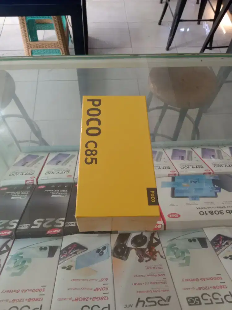 Berminat silahkan WA Poco C85 NFC 6+6/128 Garansi resmi 15bln
