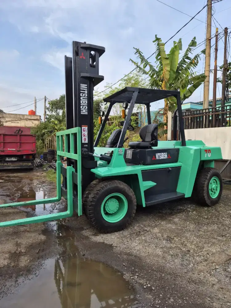 Forklift 7 Ton Mitsubishi 2014 siap kerja
