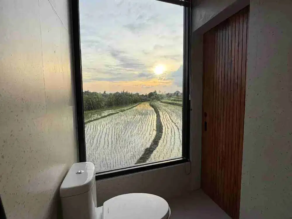 Rent Villa Br Gress 260m2 Ada Rooftop View Sawah Furnish Tumbak Bayuh - Thumbnail 10