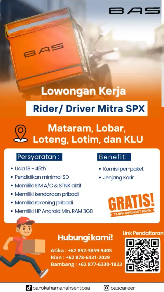 Loker VENDOR BAS MITRA SPX