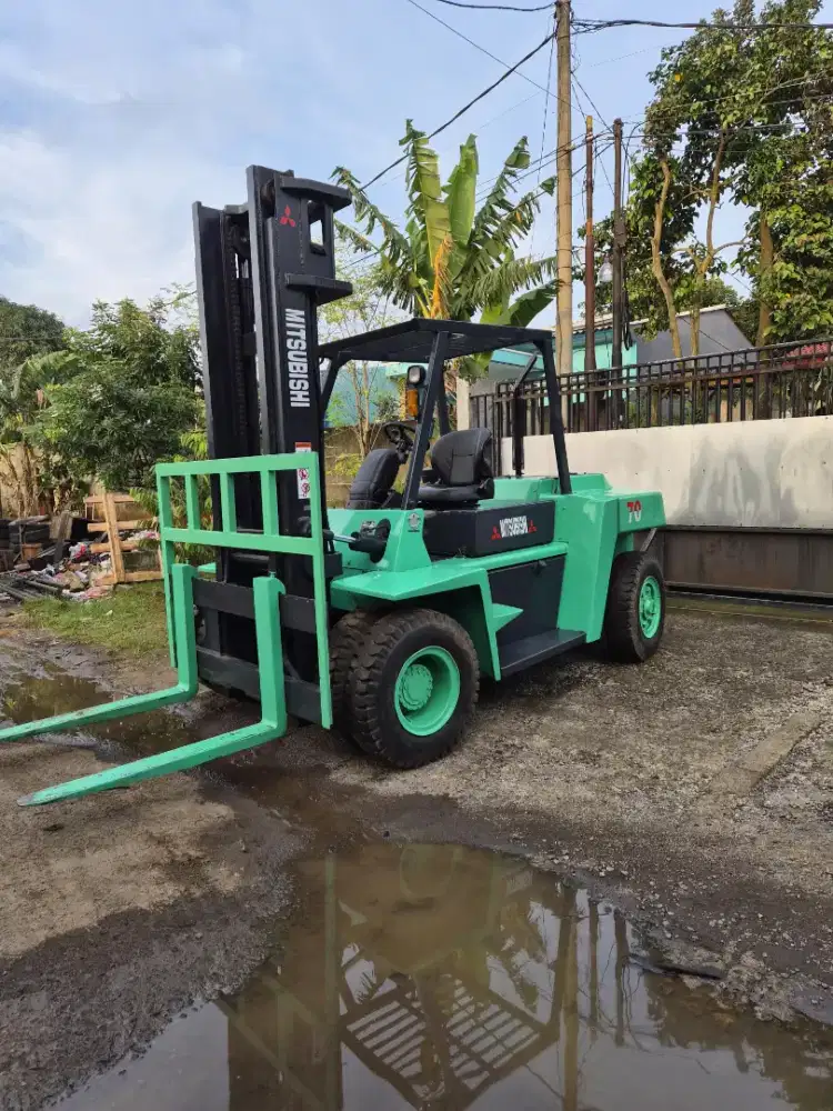 Forklift 7 Ton 2014 Mitsubishi siap kerja