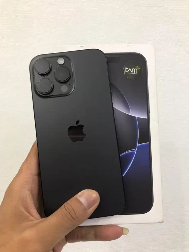 Iphone 16 promax 256 like new bh100 garansi agustis