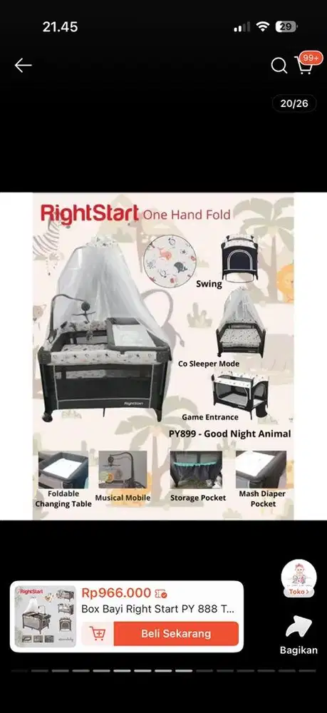 Baby box right start